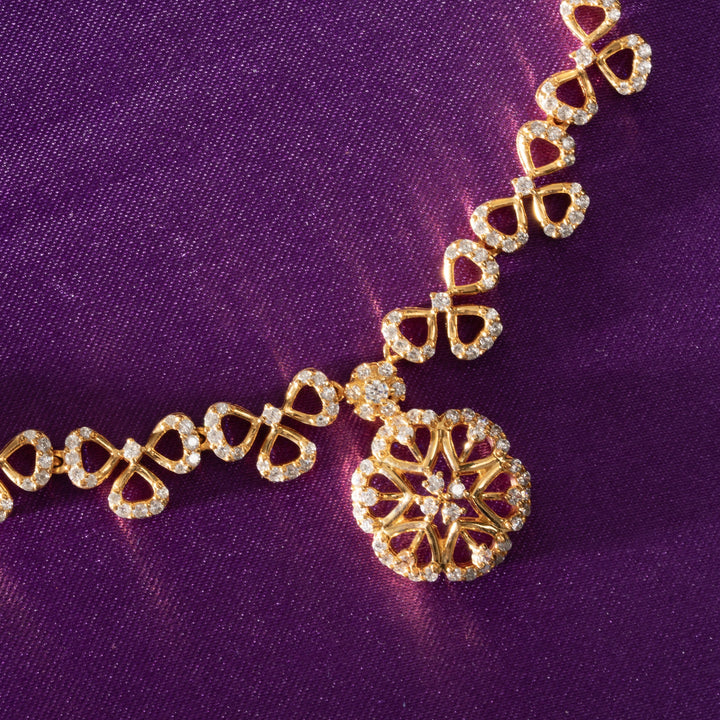 Glowline CZ Necklace