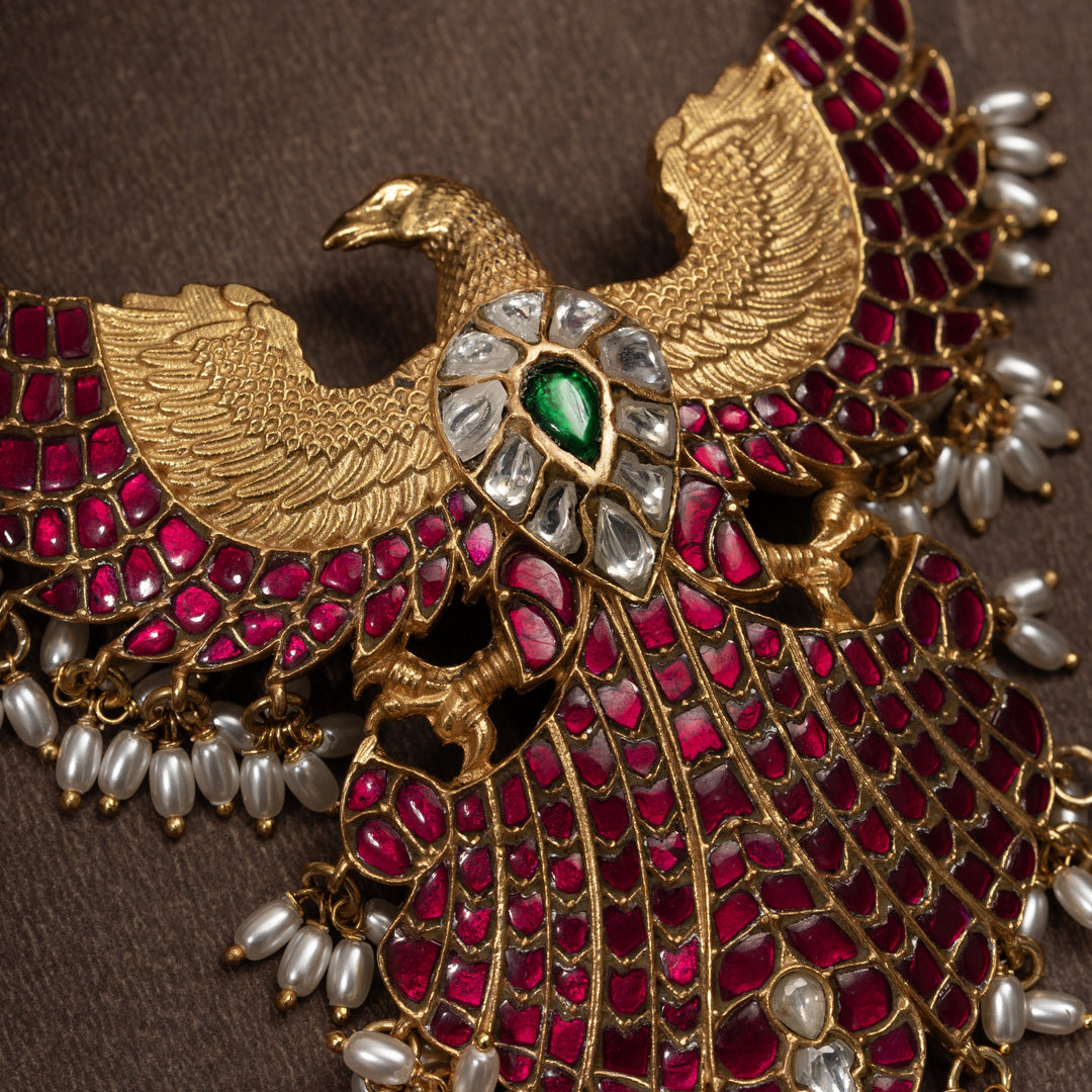 Garudadev Kundan Pendant