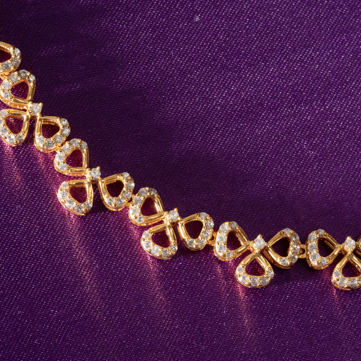 Glowline CZ Necklace