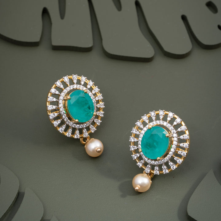 Pranika Oval Cz Studs