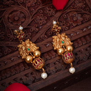 Peacock Antique Danglers