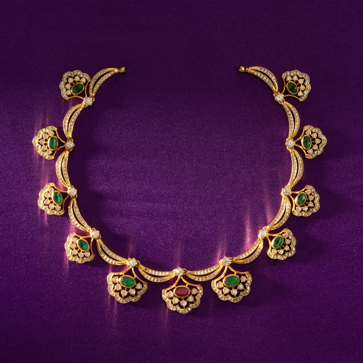 Gul-Panna Stone Necklace