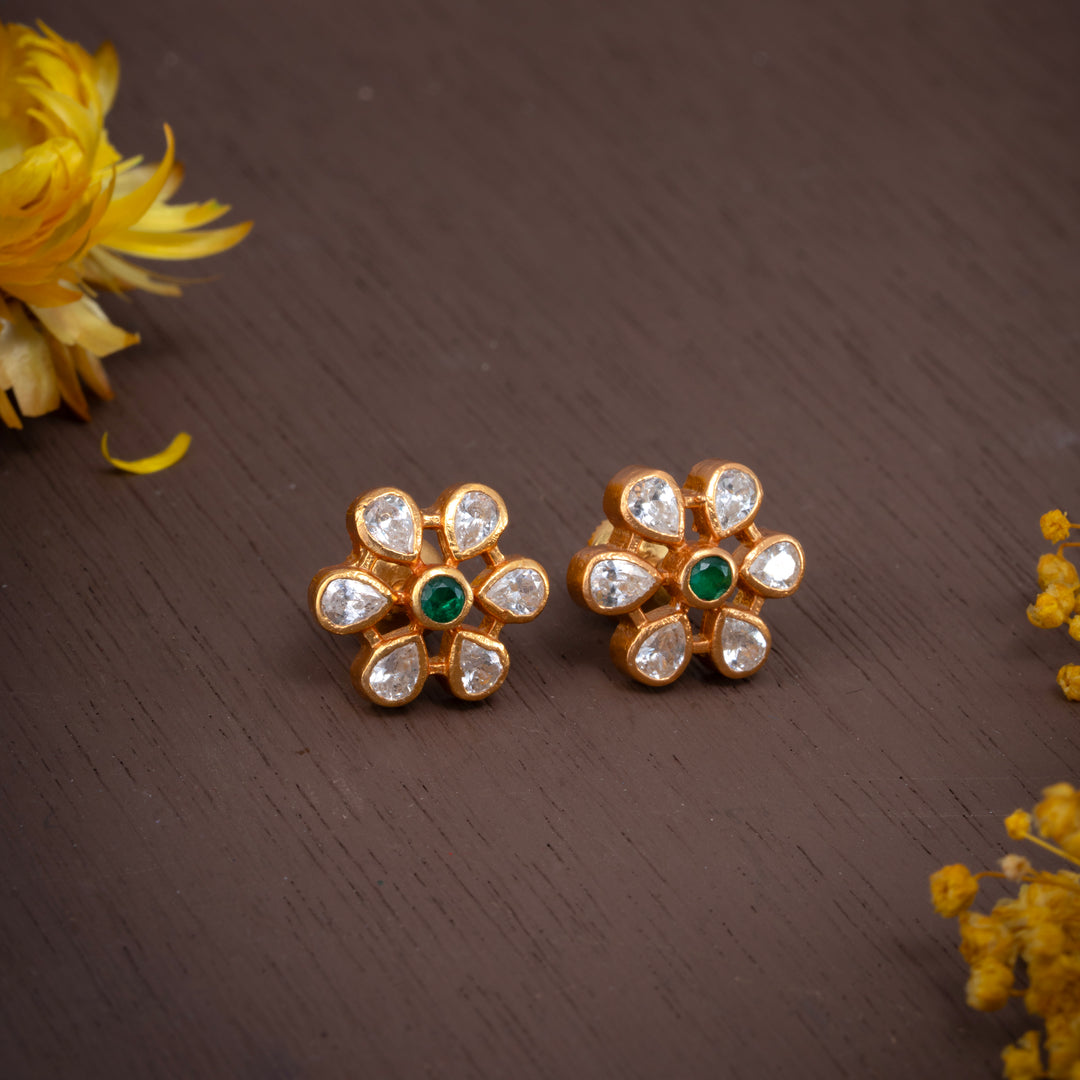 Harsinghar Stud Earrings