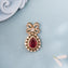 Rosy-Drop Victorian Pendant