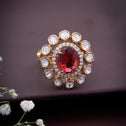 Rosalia Redbloom Ring