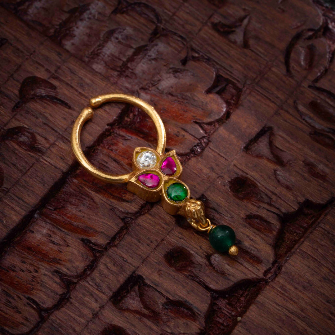 Meher Kundan Septum Ring