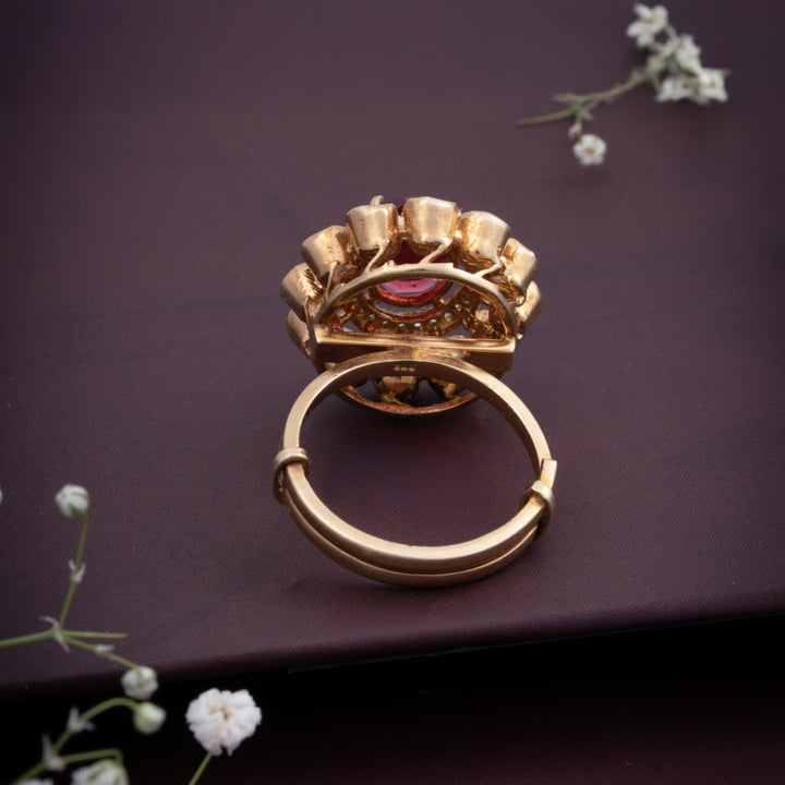 Rosalia Redbloom Ring