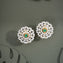Saavira Floral Cz Studs