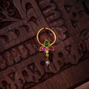 Desi Kundan Septum Ring