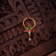 Desi Kundan Septum Ring