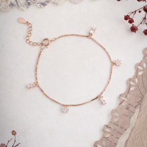 Rosé Charm Bracelet