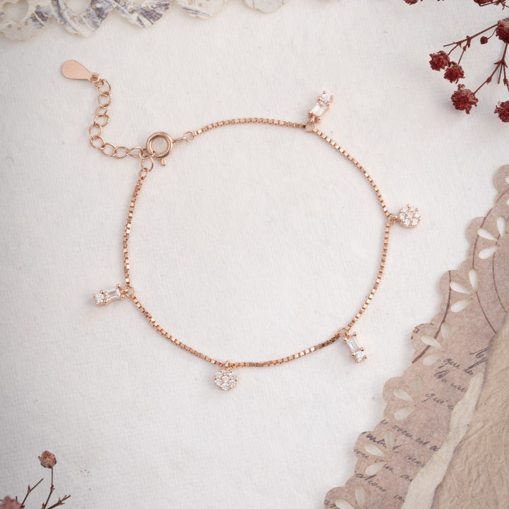 Rosé Charm Bracelet