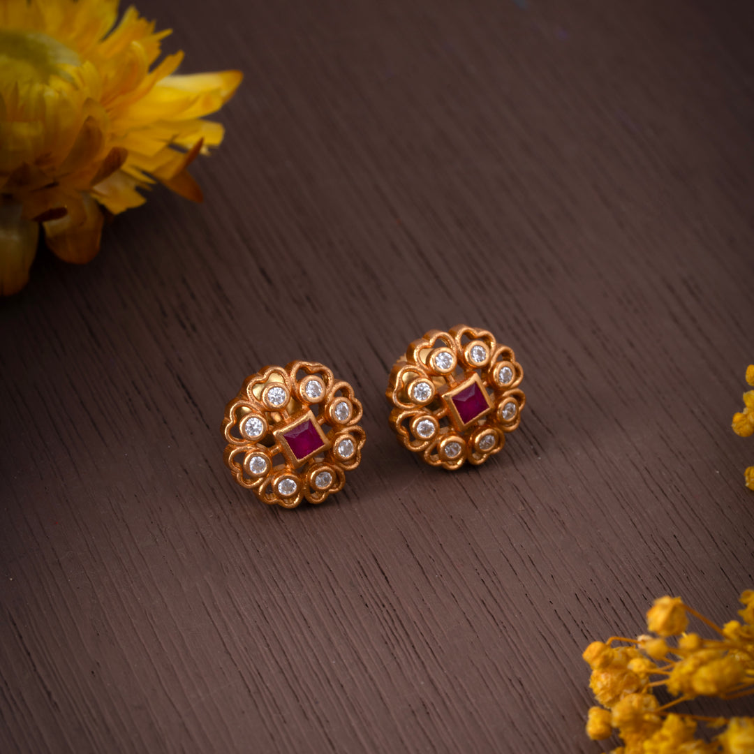 Heartura Stone Studs