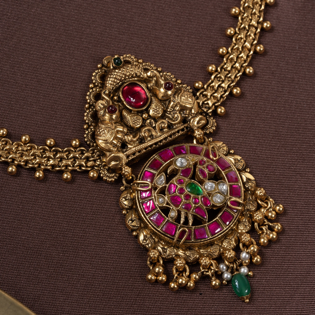 Gajamayura Nakshi Necklace