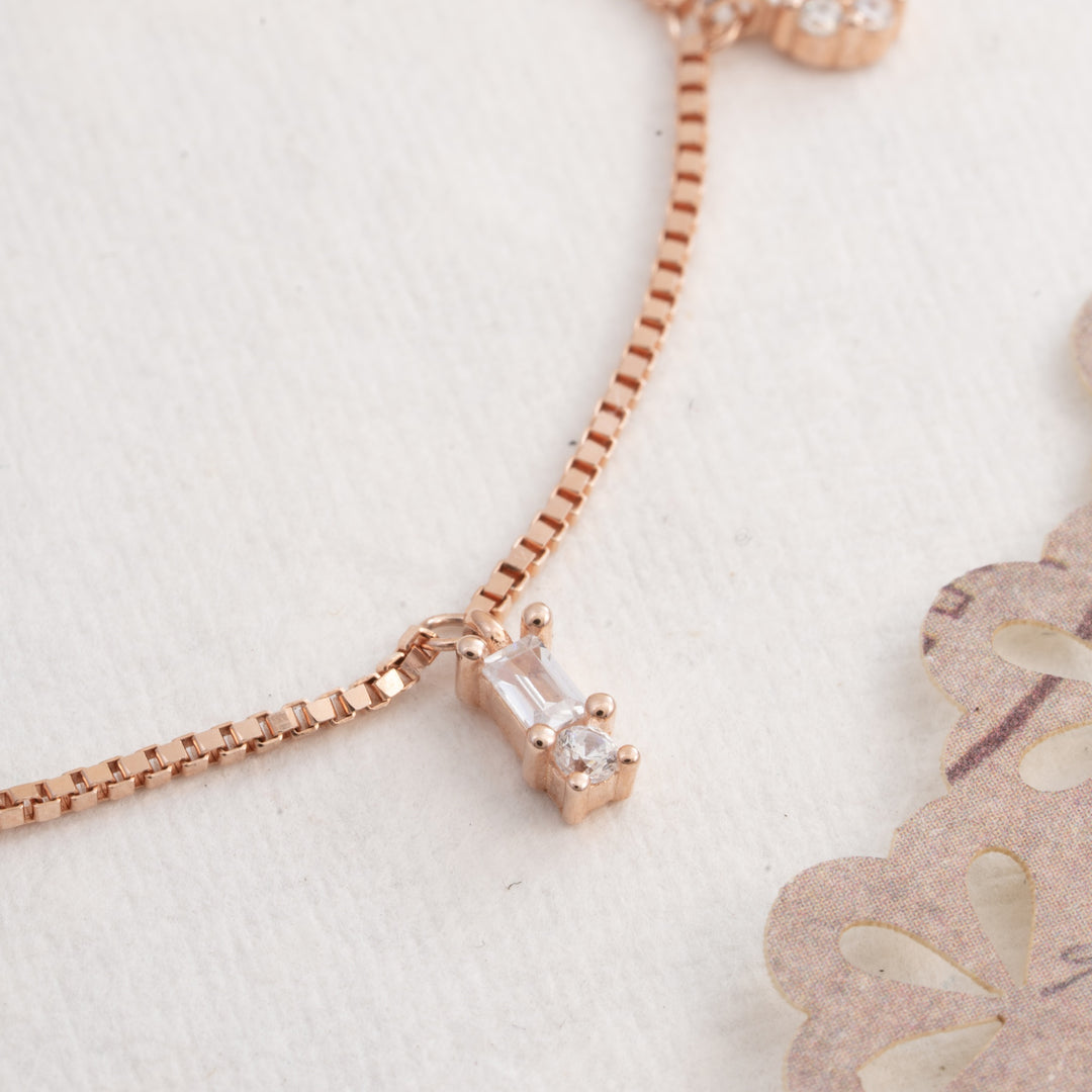 Rosé Charm Bracelet