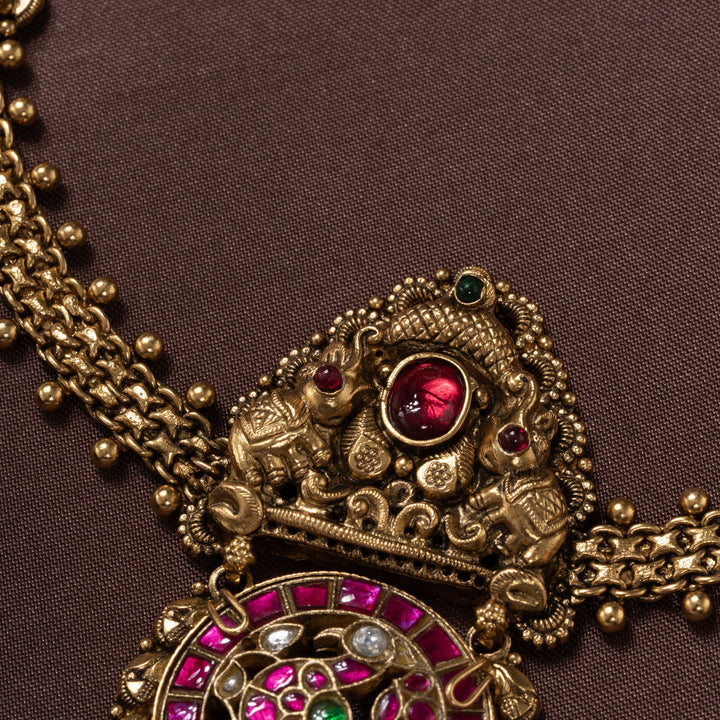 Gajamayura Nakshi Necklace