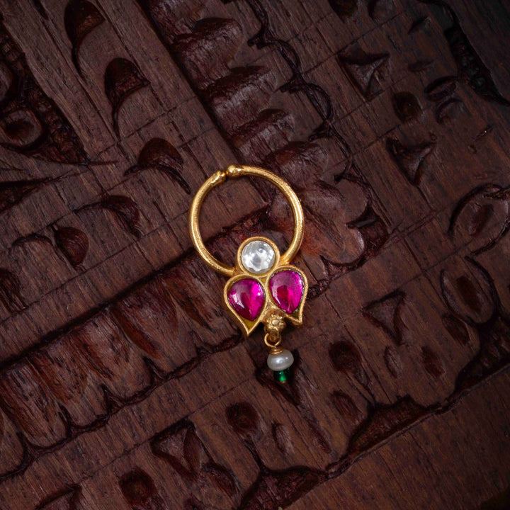 Mahira Kundan Septum Ring