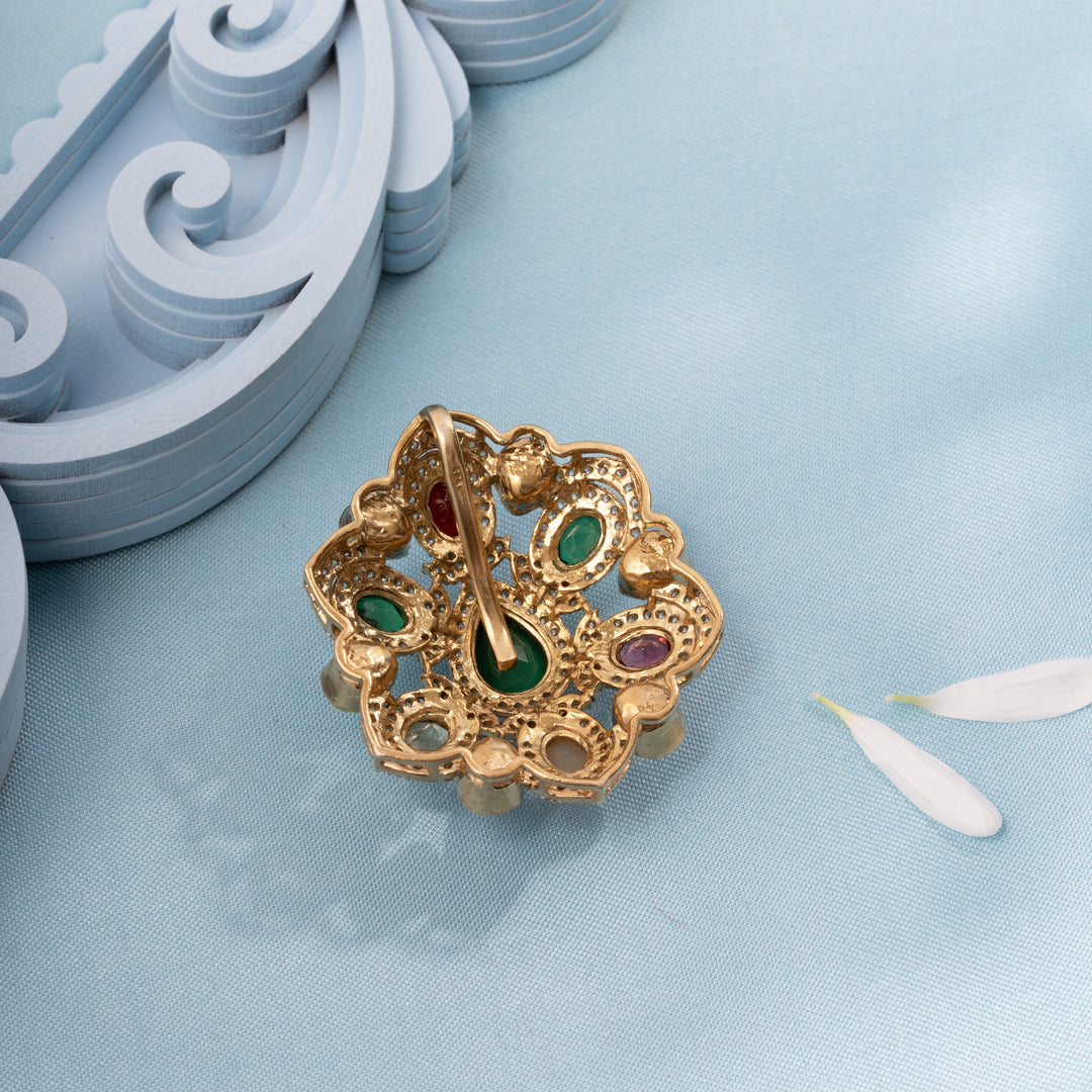 Gem Medley Victorian Pendant