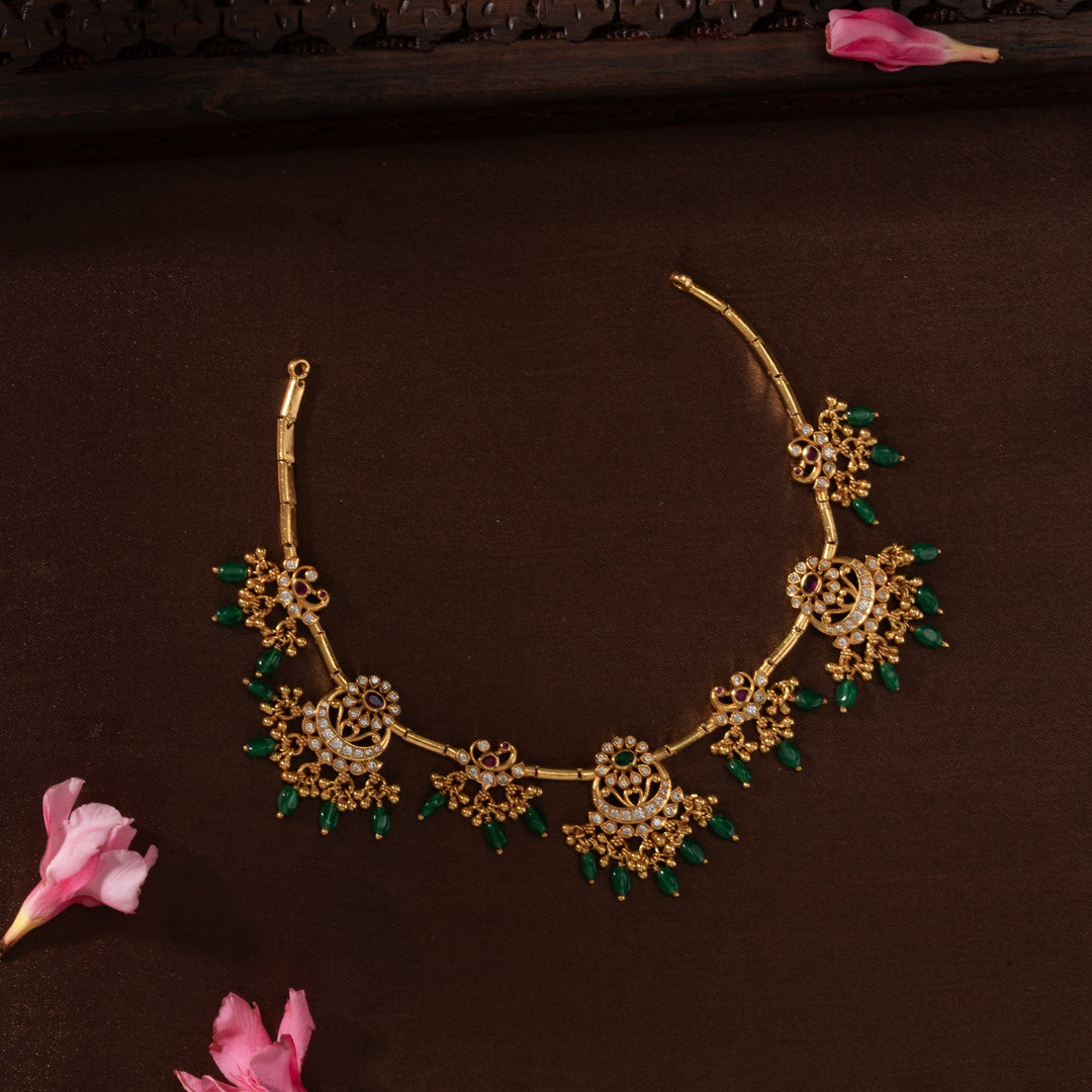 Ritika Pearl Stone Necklace