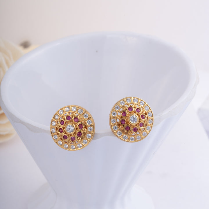 Chola Charm Stud Earrings