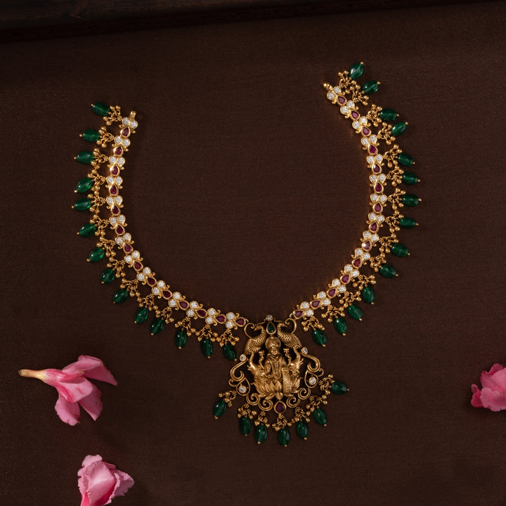 Lakshmika Temple Necklace