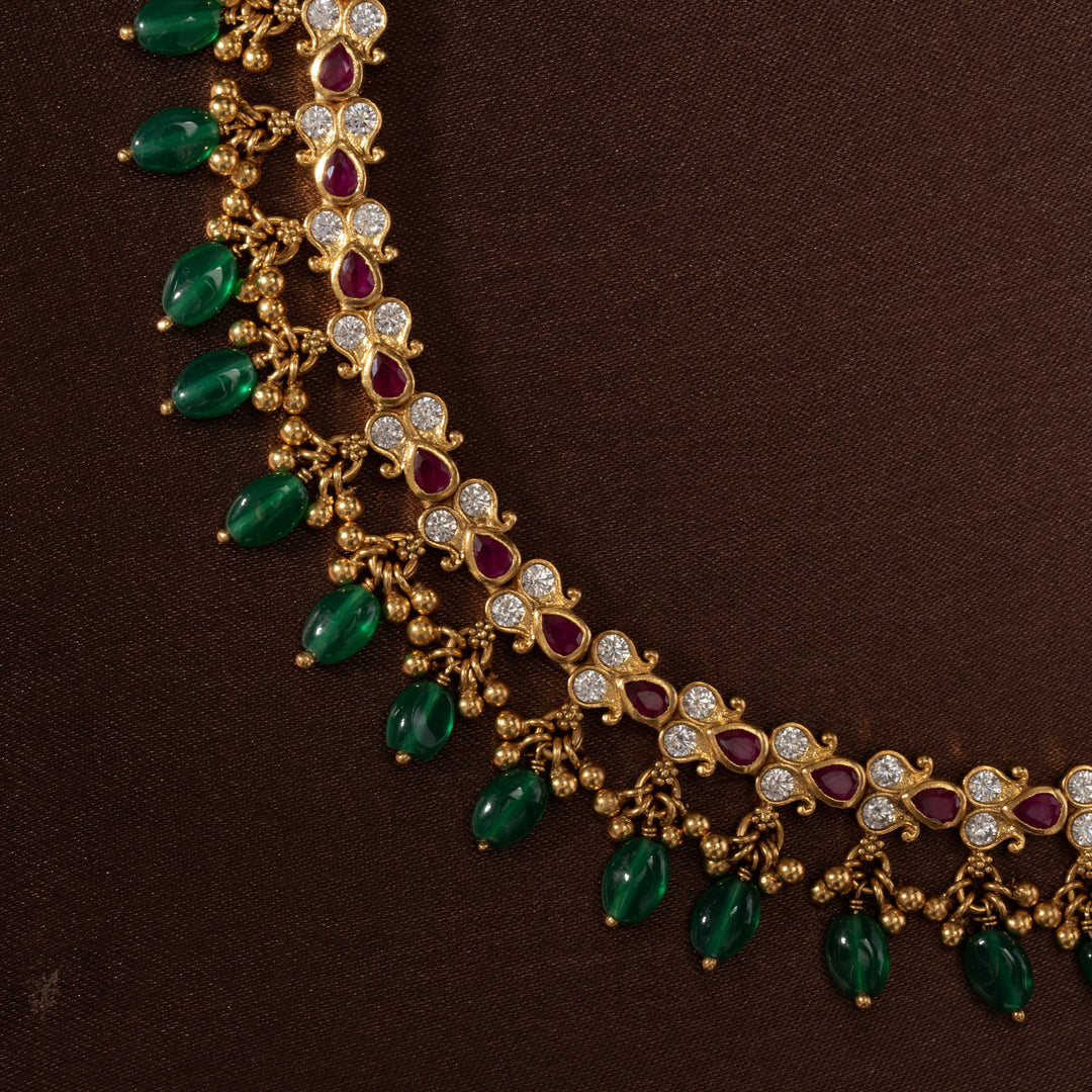 Lakshmika Temple Necklace