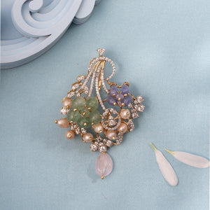 Moonflower CZ Pendant