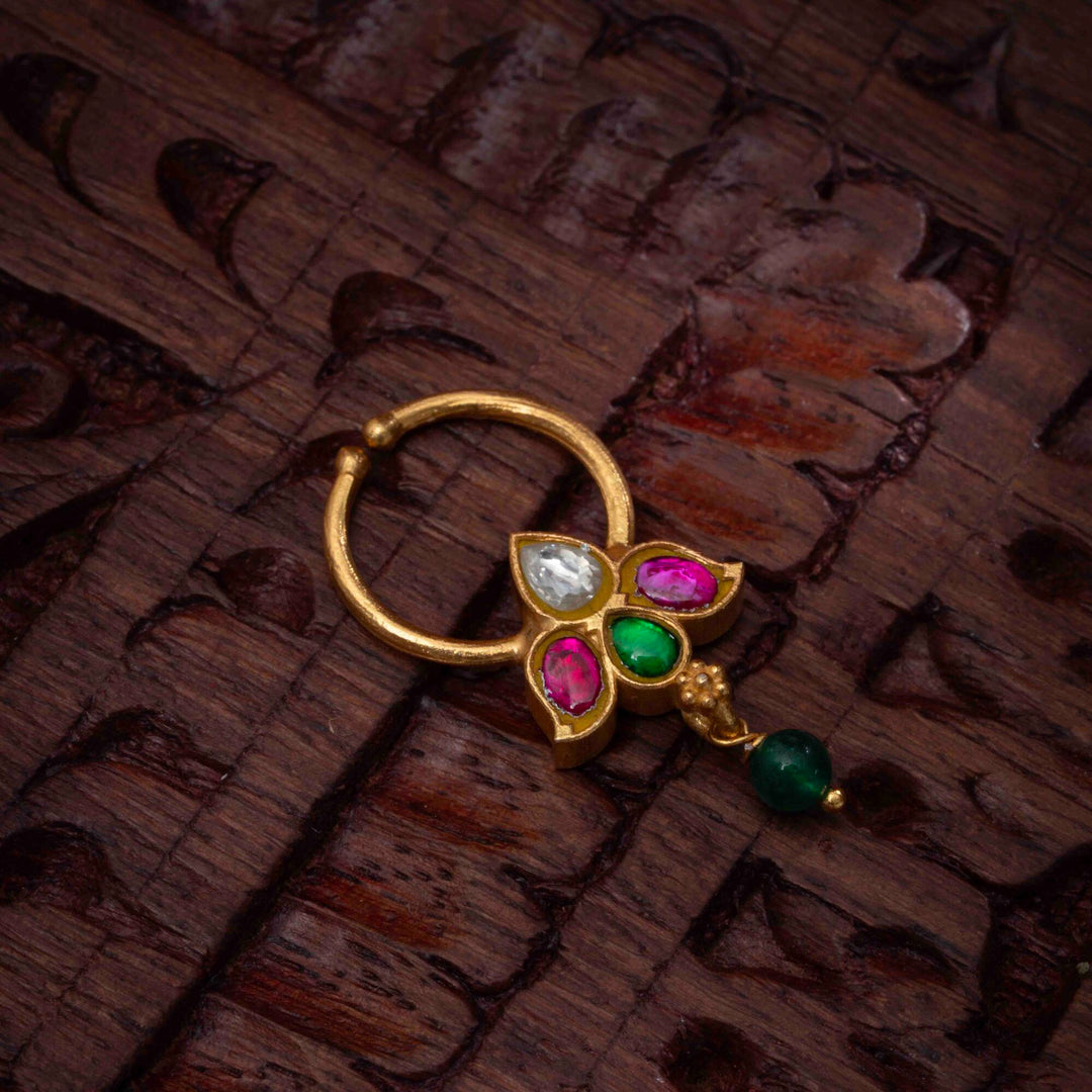 Kundan Diva Septum Ring
