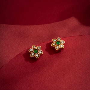 Roshanara Kundan Studs