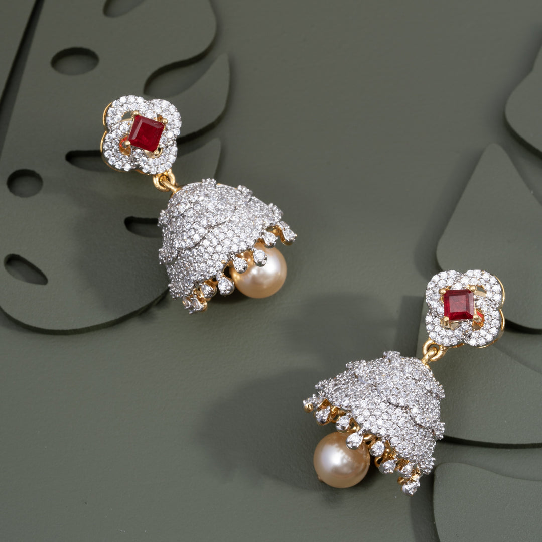 Tavisha Zircon Jhumki