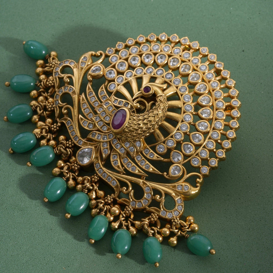 Apsara Feather Pendant