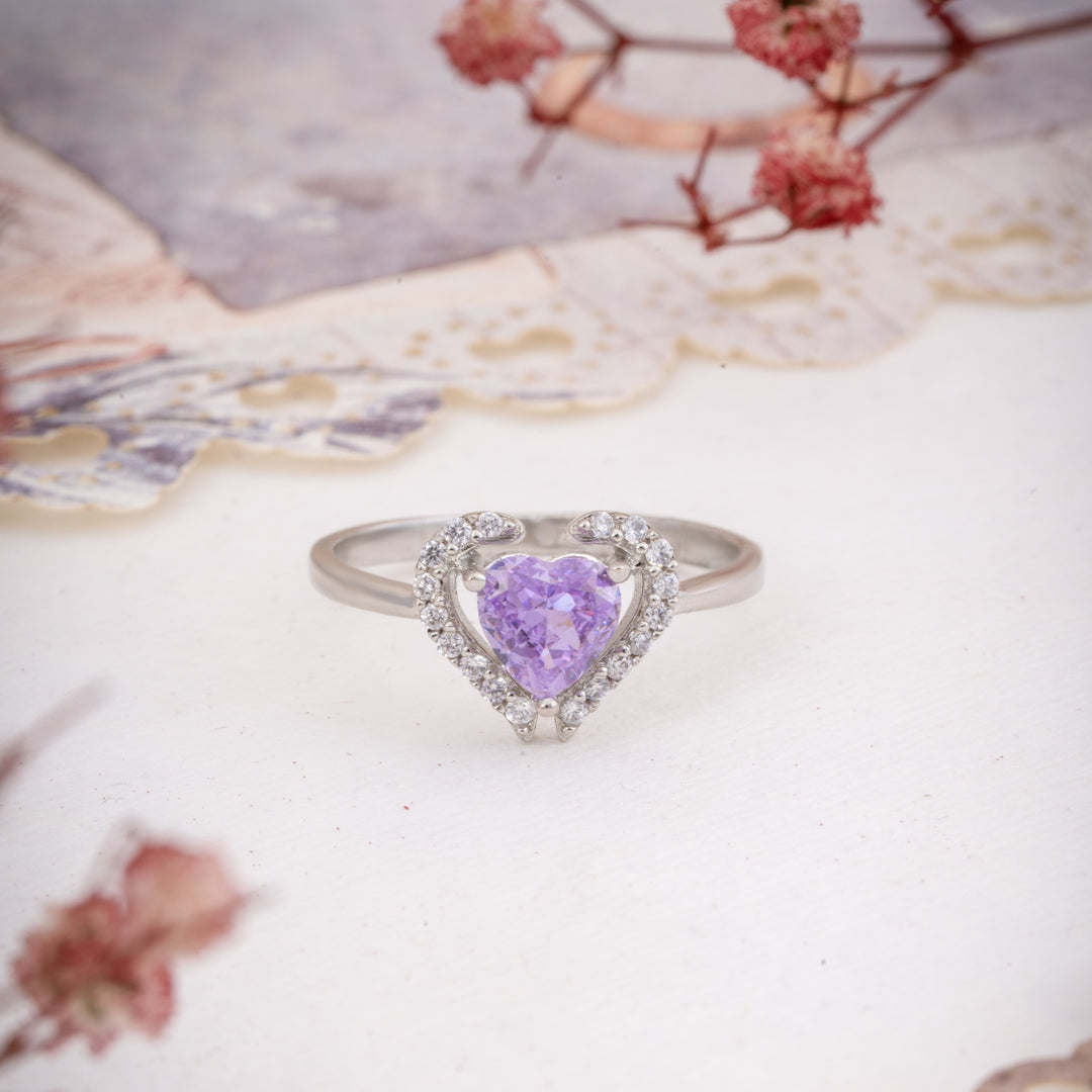 Amora Violet Ring