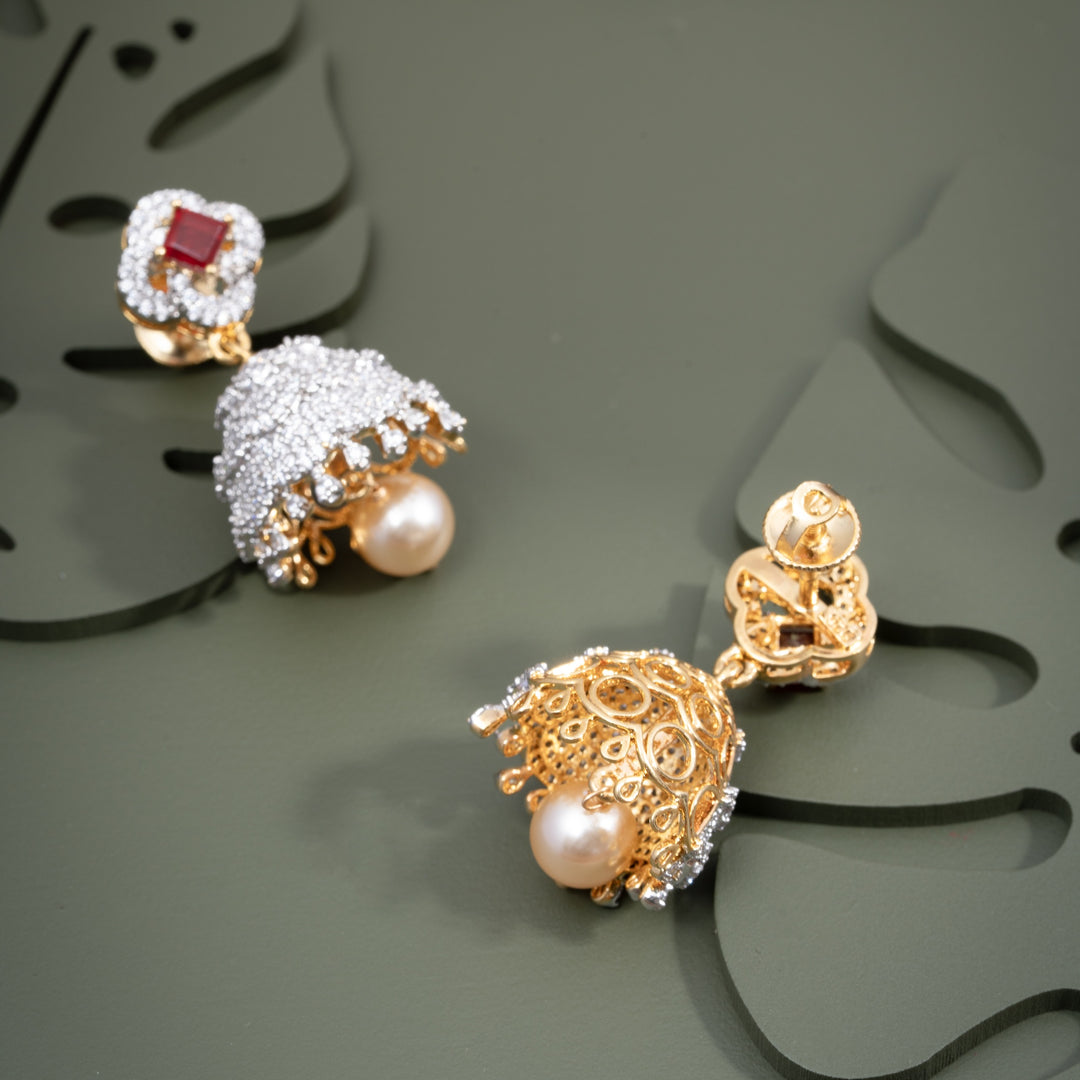 Tavisha Zircon Jhumki