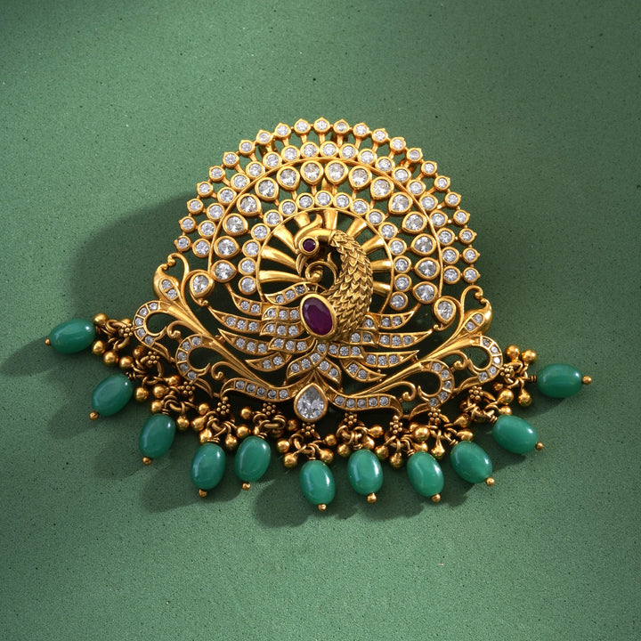 Apsara Feather Pendant