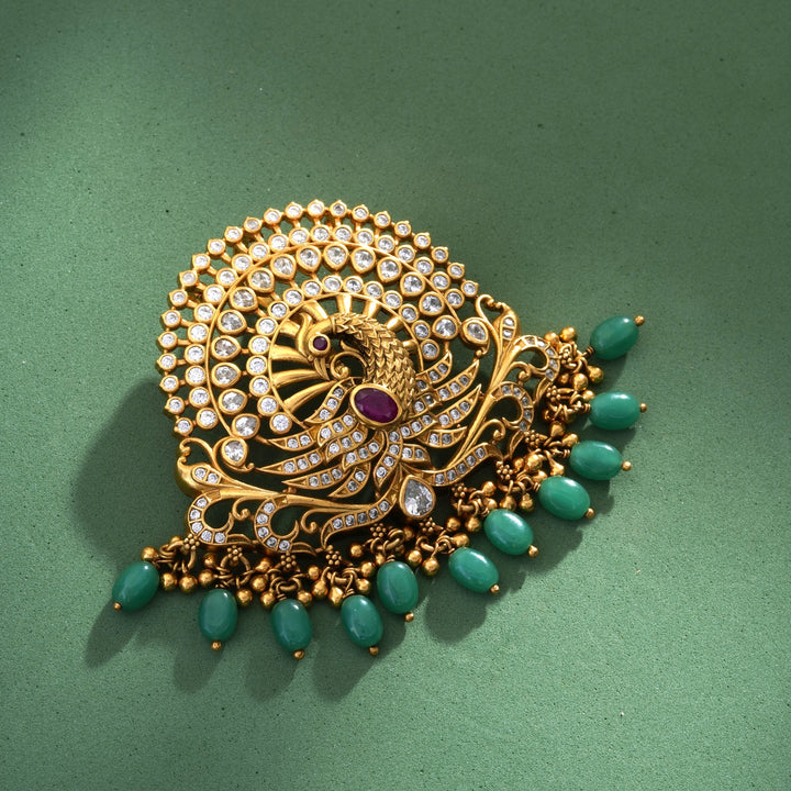 Apsara Feather Pendant