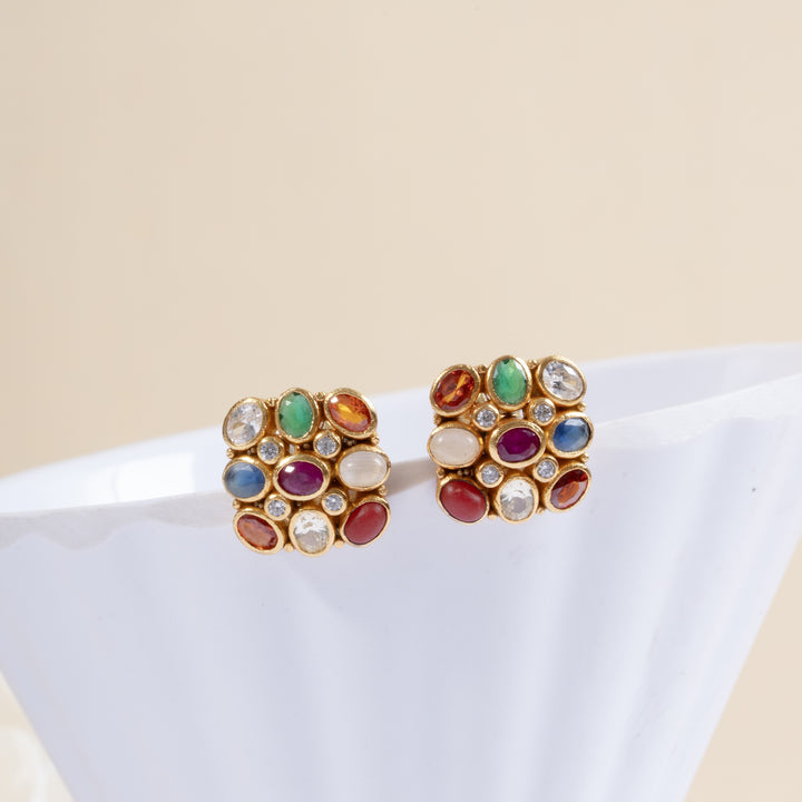 Eternal Gleam Stud Earrings