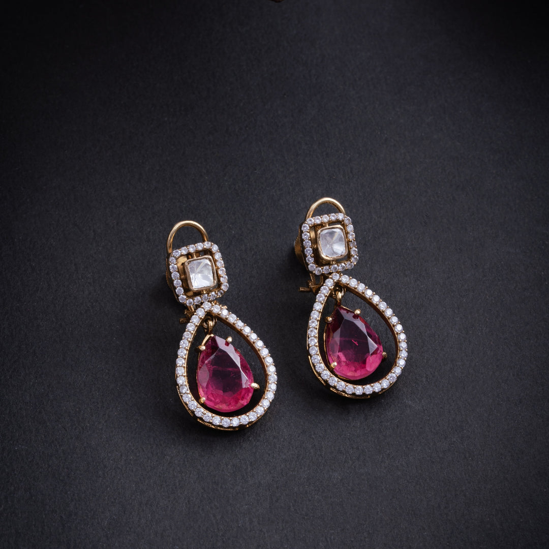 Rosy Shine Victorian Danglers