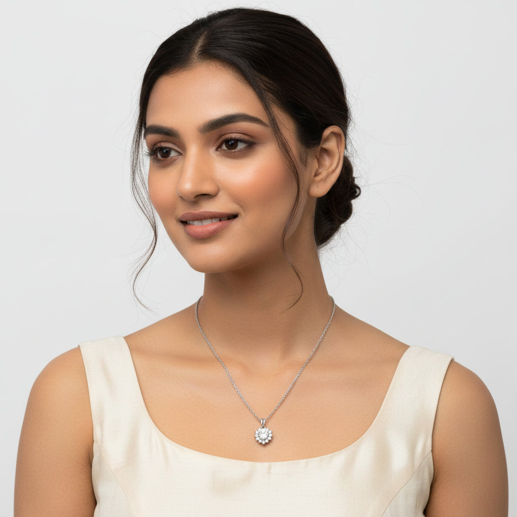 Heart Shine Chain Pendant