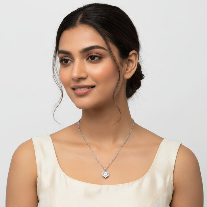 Heart Shine Chain Pendant