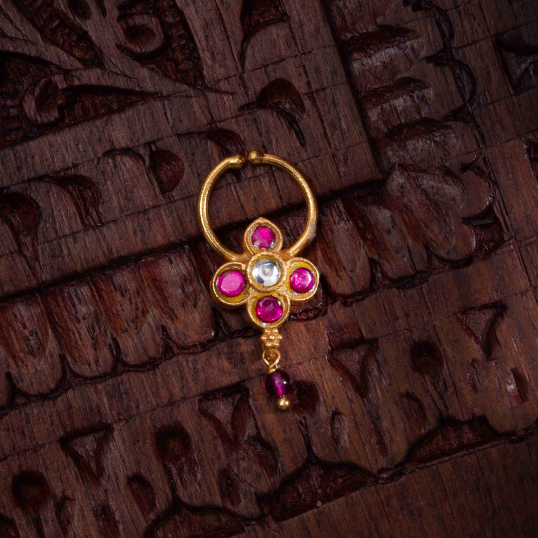 Kundan Noorie Septum Ring