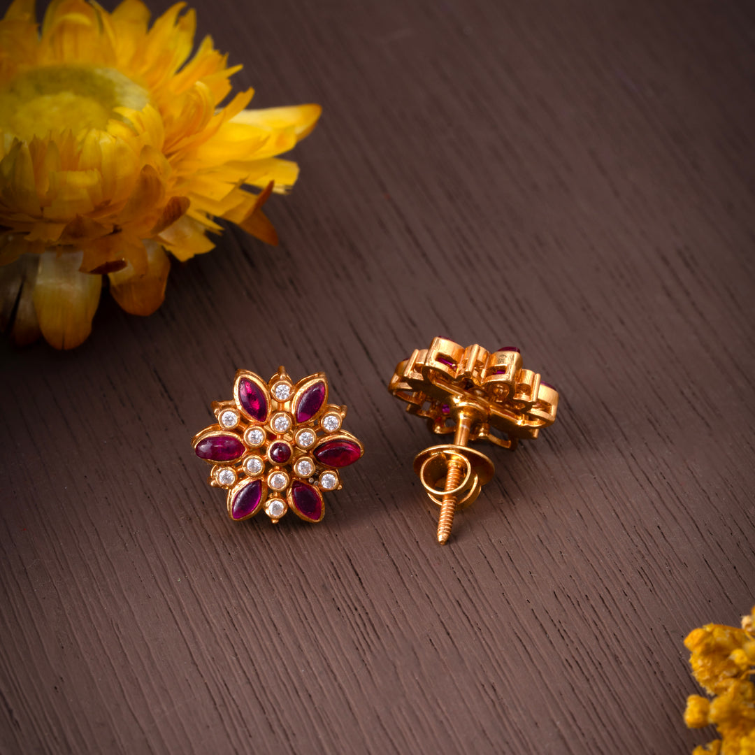 Rubenza Stud Earrings