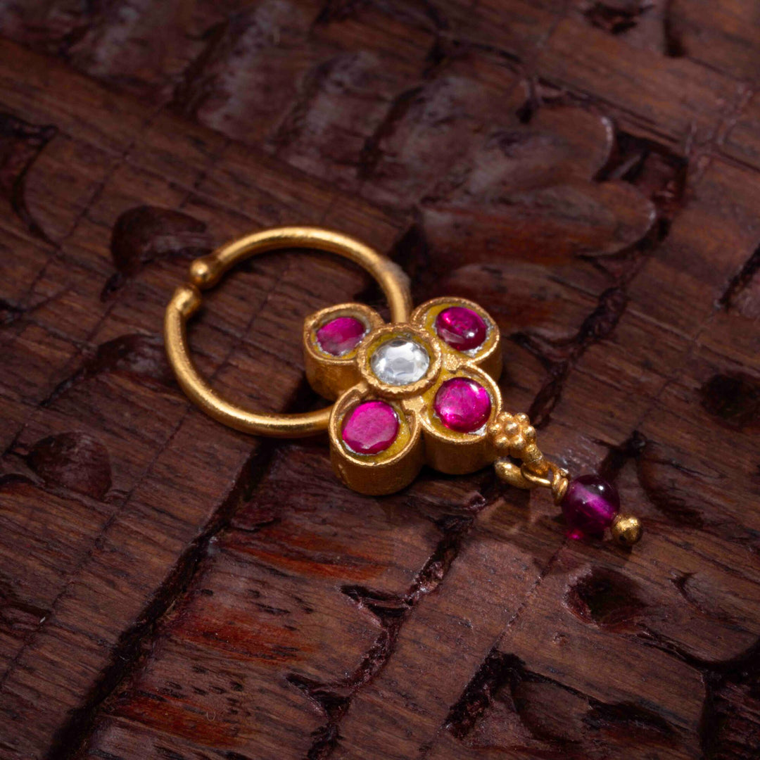 Kundan Noorie Septum Ring