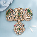 Swan Bloom Victorian Pendant