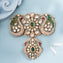Swan Bloom Victorian Pendant