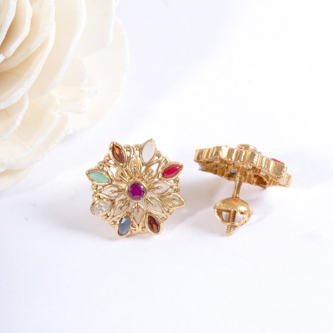 Golden Drizzle Studs