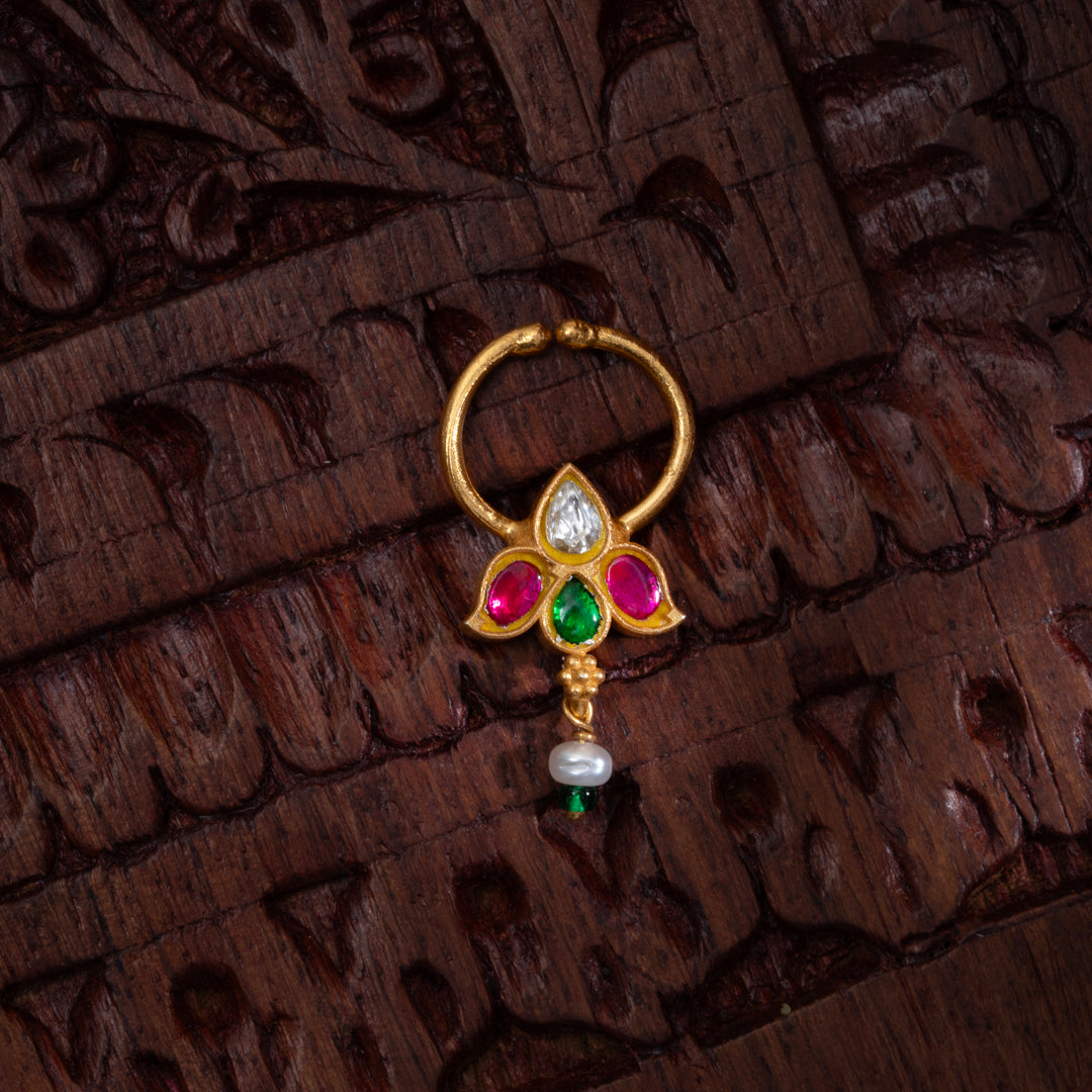 Kundan Diva Septum Ring