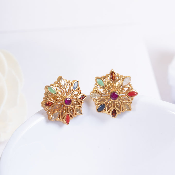 Golden Drizzle Studs