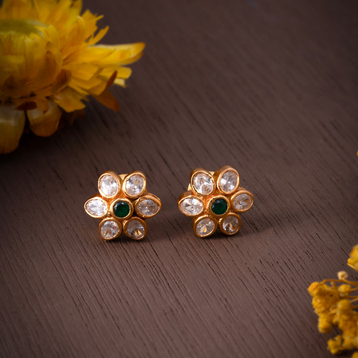 Zinnia Glow Studs