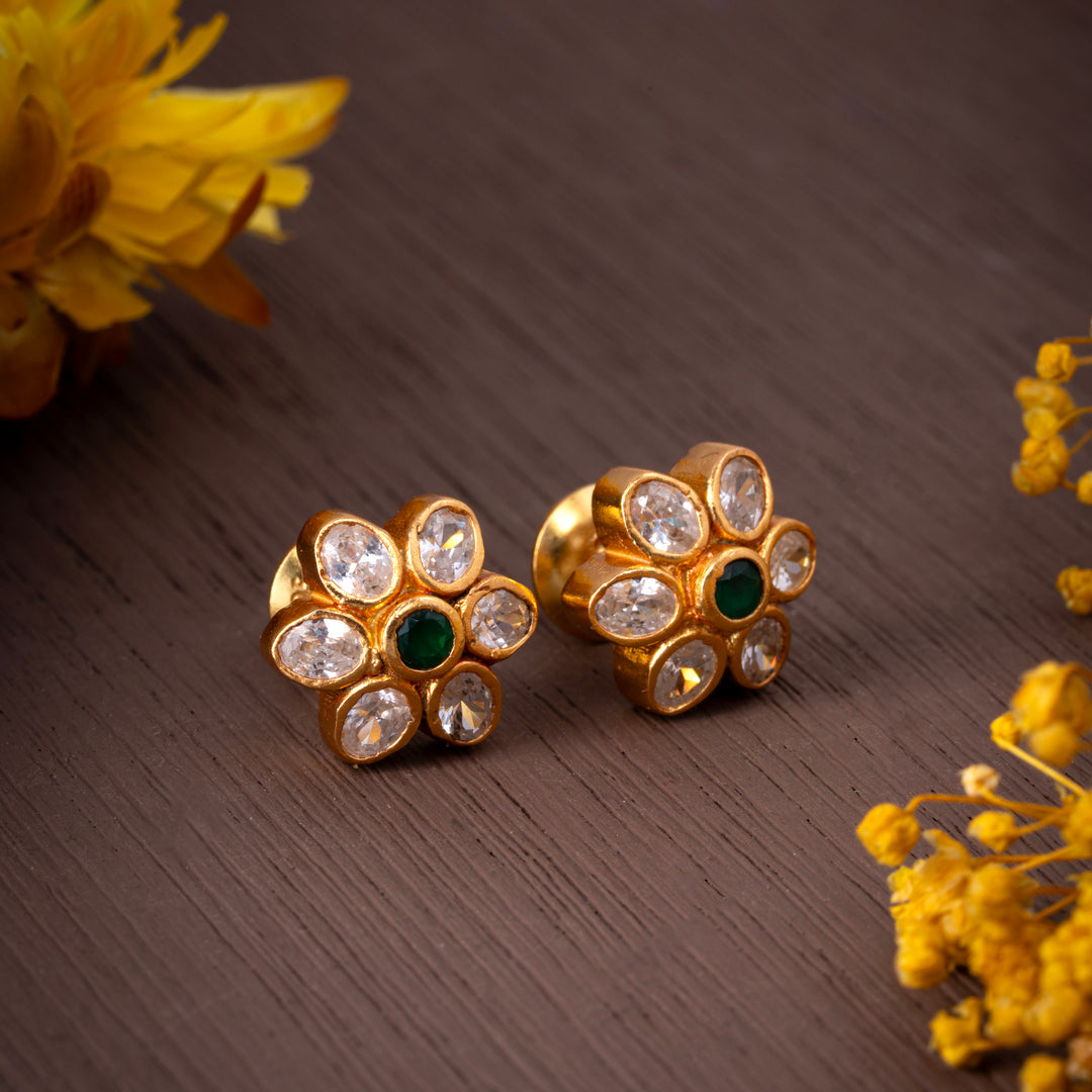 Zinnia Glow Studs