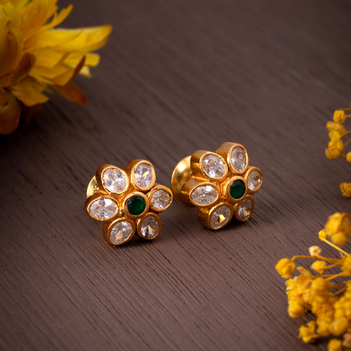 Zinnia Glow Studs